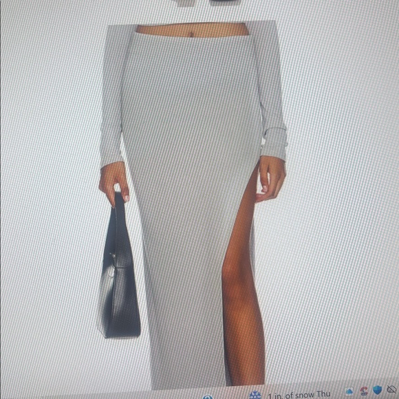 NWOT Cotton Citizen Women’s Verona Maxi Skirt. White Medium - Picture 2 of 4